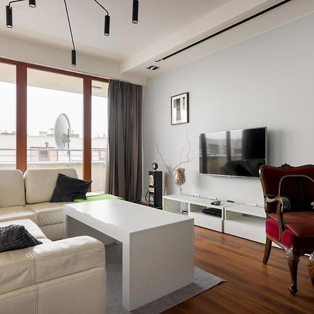 Hlonda Deluxe Apartment With Terrace Warschau Buitenkant foto